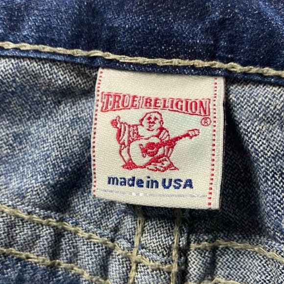 Vintage true Religion denim Jeans Men's 32 × 33 - Picture 3 of 5